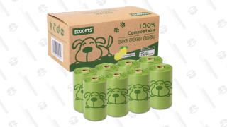 Grab Over 100 Doggie Poop Bags for Just $10 Right Now